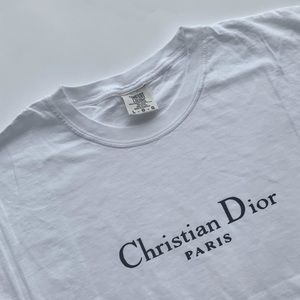 Christian Dior “Style” oversized tee